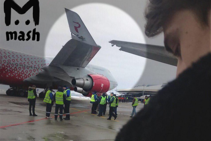 Оба самолета повреждены Оба самолета повреждены