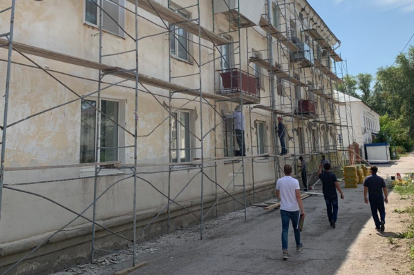 Здания не только покрасят, но и утеплят Здания не только покрасят, но и утеплят