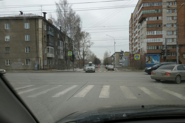 Вид на новый проезд с перекрёстка улиц Гаранина и Бориса Богаткова Вид на новый проезд с перекрёстка улиц Гаранина и Бориса Богаткова