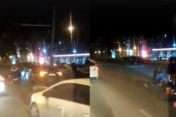 Водитель накрыл пострадавшего своей курткой и запретил остальным его трогать Водитель накрыл пострадавшего своей курткой и запретил остальным его трогать