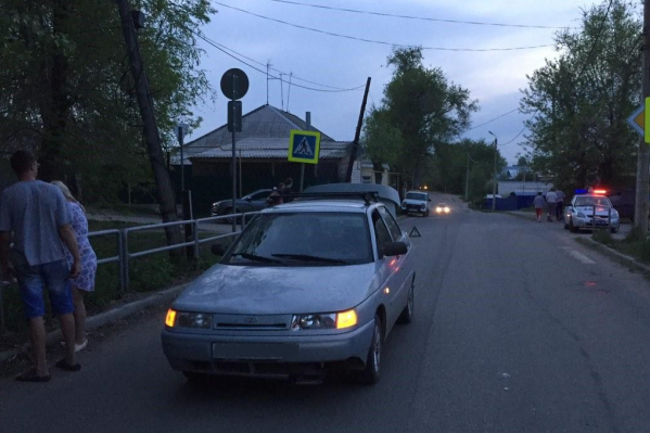 Авария произошла в 20:20 рядом с пешеходным переходом Авария произошла в 20:20 рядом с пешеходным переходом