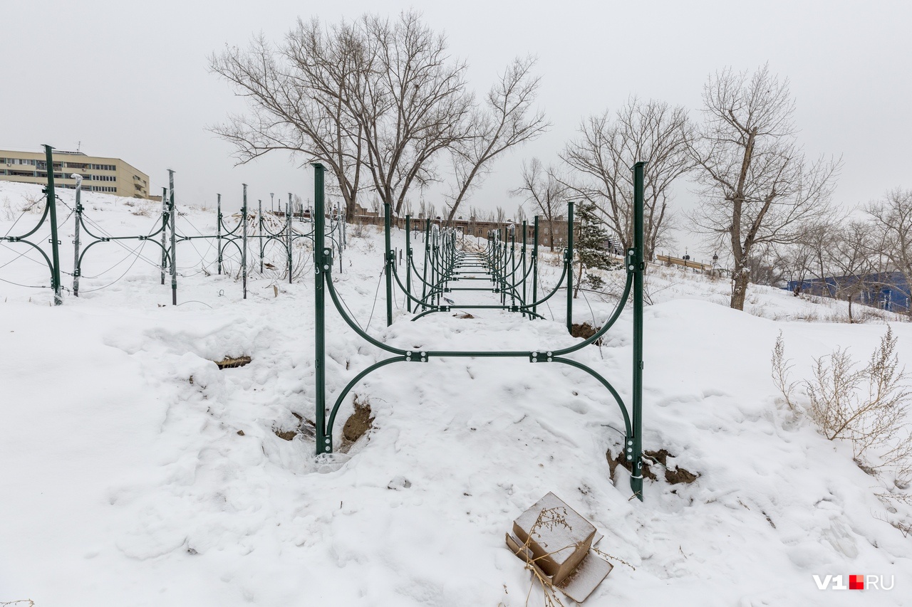Подниматься со дна поймы волгоградцы будут по подъемнику Подниматься со дна поймы волгоградцы будут по подъемнику