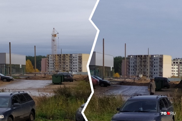Кран обрушился на стройке неподалёку от областной больницы Кран обрушился на стройке неподалёку от областной больницы