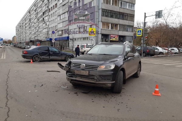 В аварии никто не пострадал В аварии никто не пострадал