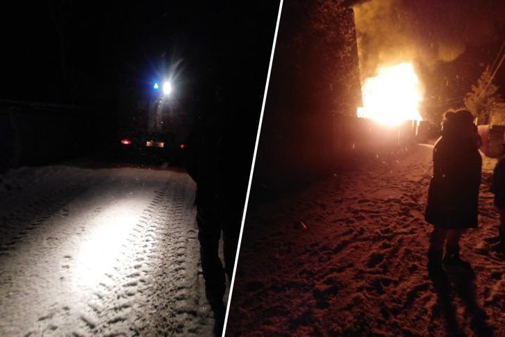 Дачный одноэтажный дом вспыхнул после полуночи. Полностью ликвидировать пожар удалось спустя два часа Дачный одноэтажный дом вспыхнул после полуночи. Полностью ликвидировать пожар удалось спустя два часа