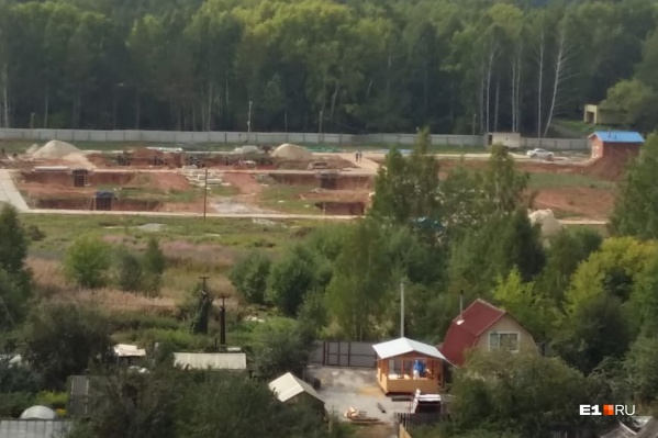 Под новую телебашню уже делают фундамент Под новую телебашню уже делают фундамент