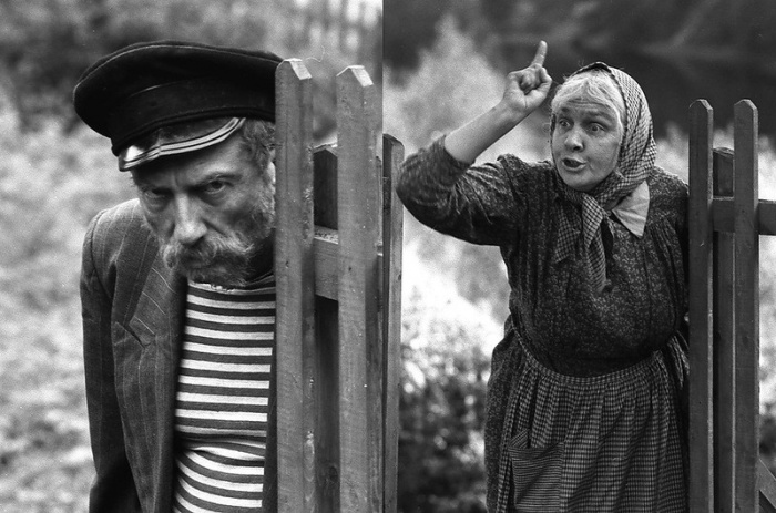 Кадр из фильма «Любовь и голуби», в котором Юрский сыграл дядю Митю Кадр из фильма «Любовь и голуби», в котором Юрский сыграл дядю Митю