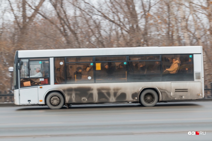 Автобусы № 45 ездят от автостанции «Аврора» до Жигулевских садов