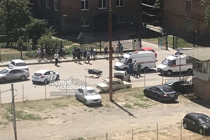 Авария случилась в переулке Днепровском Авария случилась в переулке Днепровском