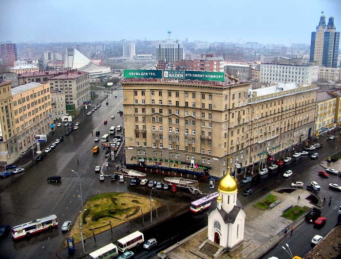 Октябрьская магистраль в 2005 году... Октябрьская магистраль в 2005 году...