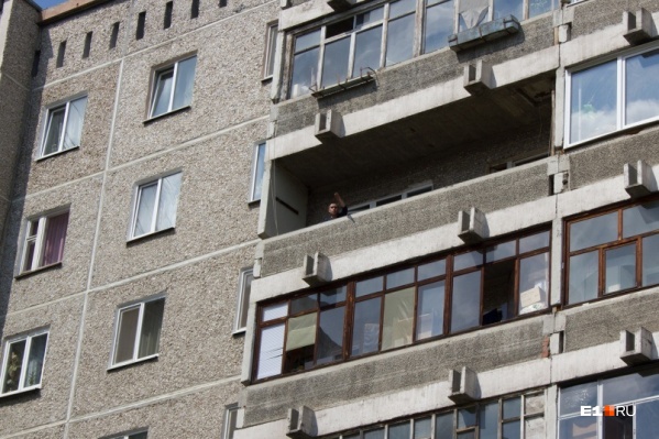 Мужчина выбросил собаку с балкона 5-го этажа Мужчина выбросил собаку с балкона 5-го этажа