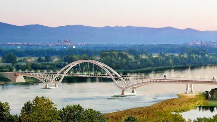 Новый велопешеходный мост на Татышев признали лучшим
архитектурным проектом Сибири
