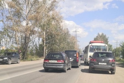 На пути по 2-й Станционной к выезду из города случилось ДТП На пути по 2-й Станционной к выезду из города случилось ДТП