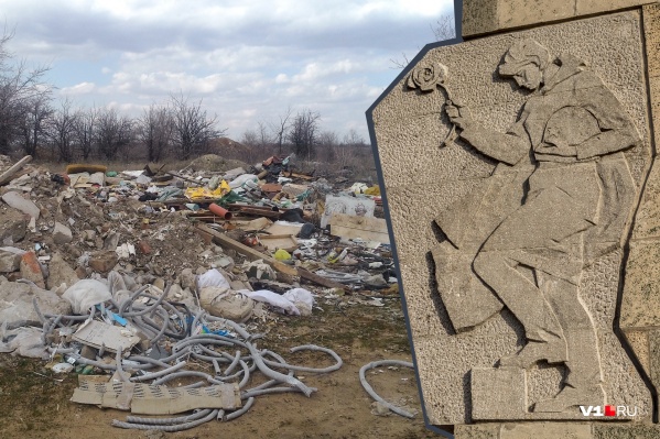 Лысая гора была местом кровавой битвы в 1942-м и стала свалкой в 2020 году Лысая гора была местом кровавой битвы в 1942-м и стала свалкой в 2020 году
