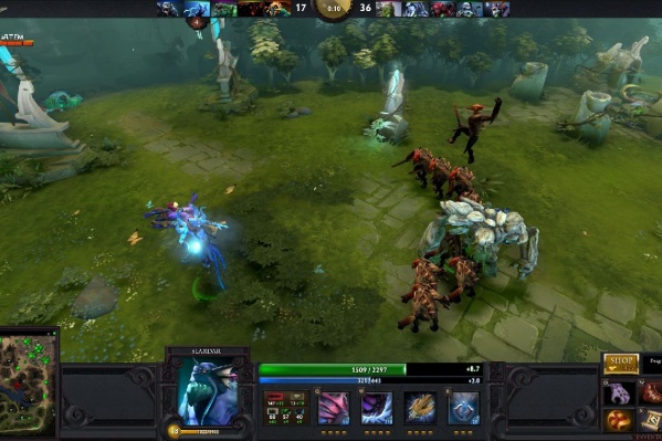 Скриншот момента игры Dota 2 Скриншот момента игры Dota 2