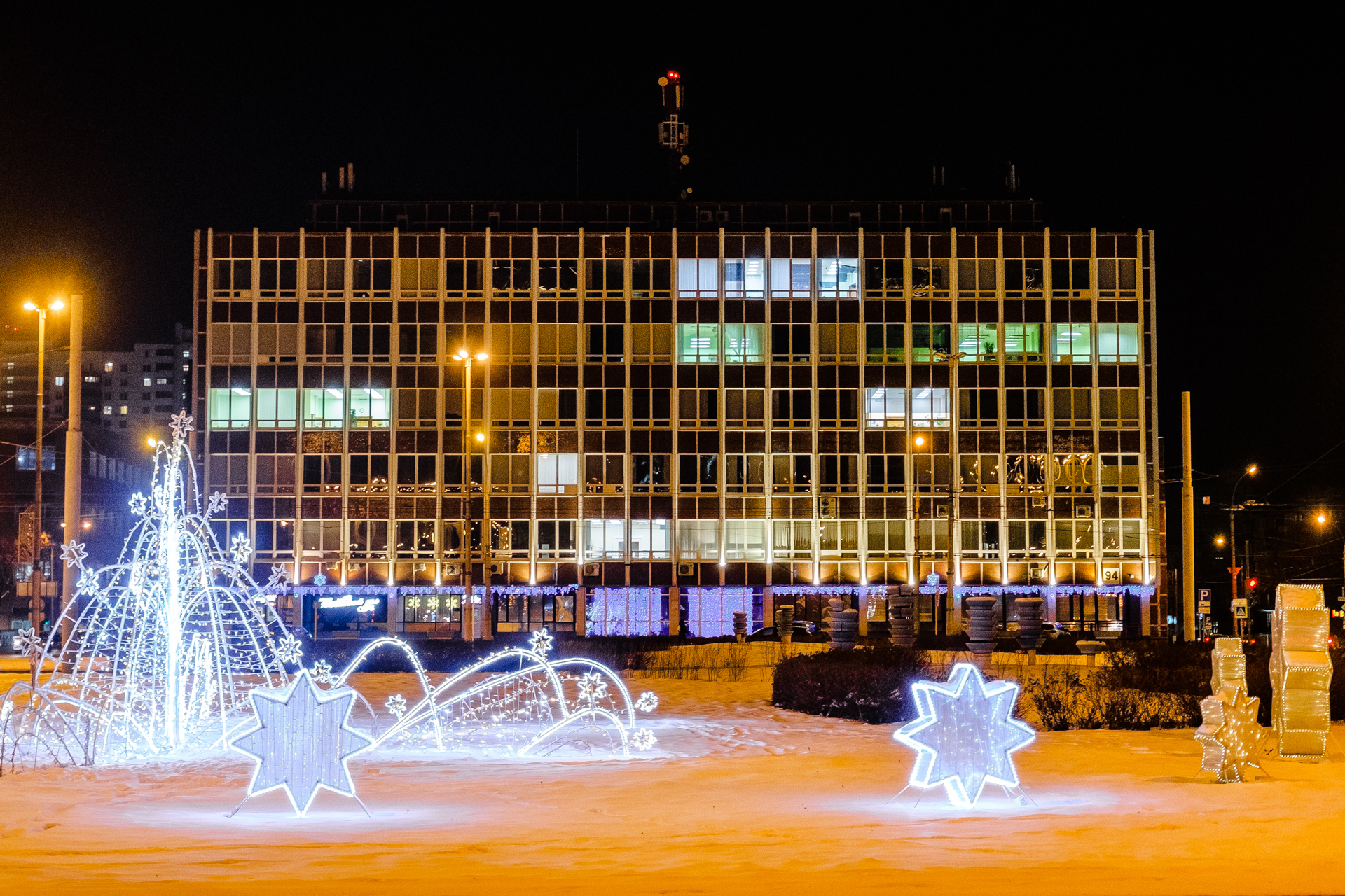 Новогодние праздники в перми