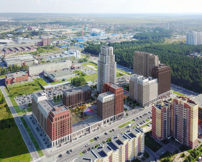 К 2024 году в Краснолесье появится собственный Манхэттен К 2024 году в Краснолесье появится собственный Манхэттен