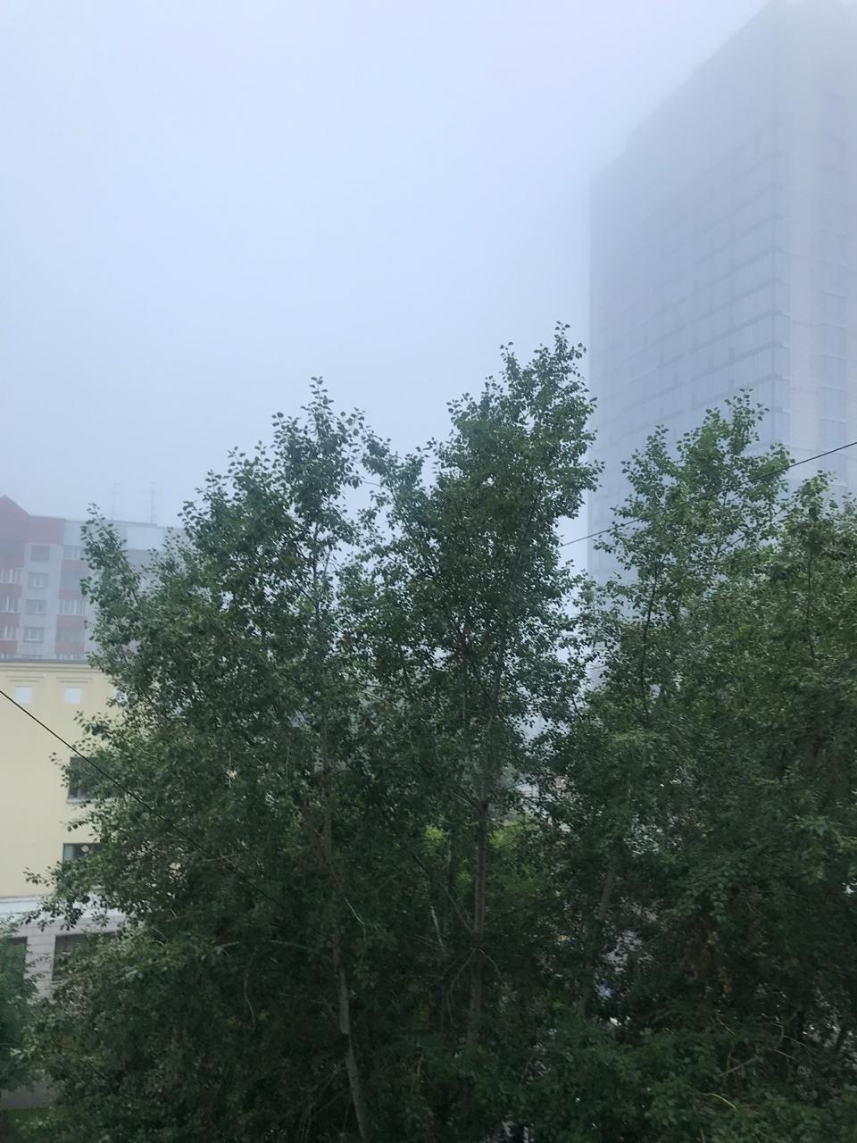 Туман на улице Советской Туман на улице Советской