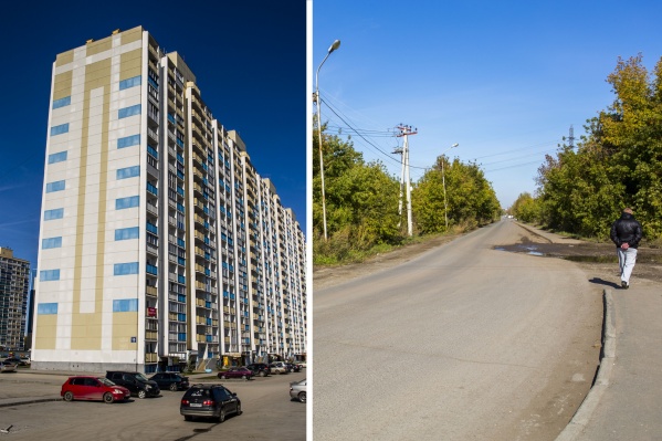Тело сибирячки нашли в районе улицы Бородина. Вдоль дороги растут деревья, так что заметить что-то за ними очень сложно Тело сибирячки нашли в районе улицы Бородина. Вдоль дороги растут деревья, так что заметить что-то за ними очень сложно 