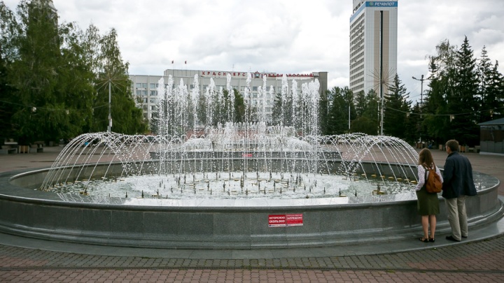 Названа дата отключения фонтанов в Красноярске. Их красотой еще можно успеть насладиться