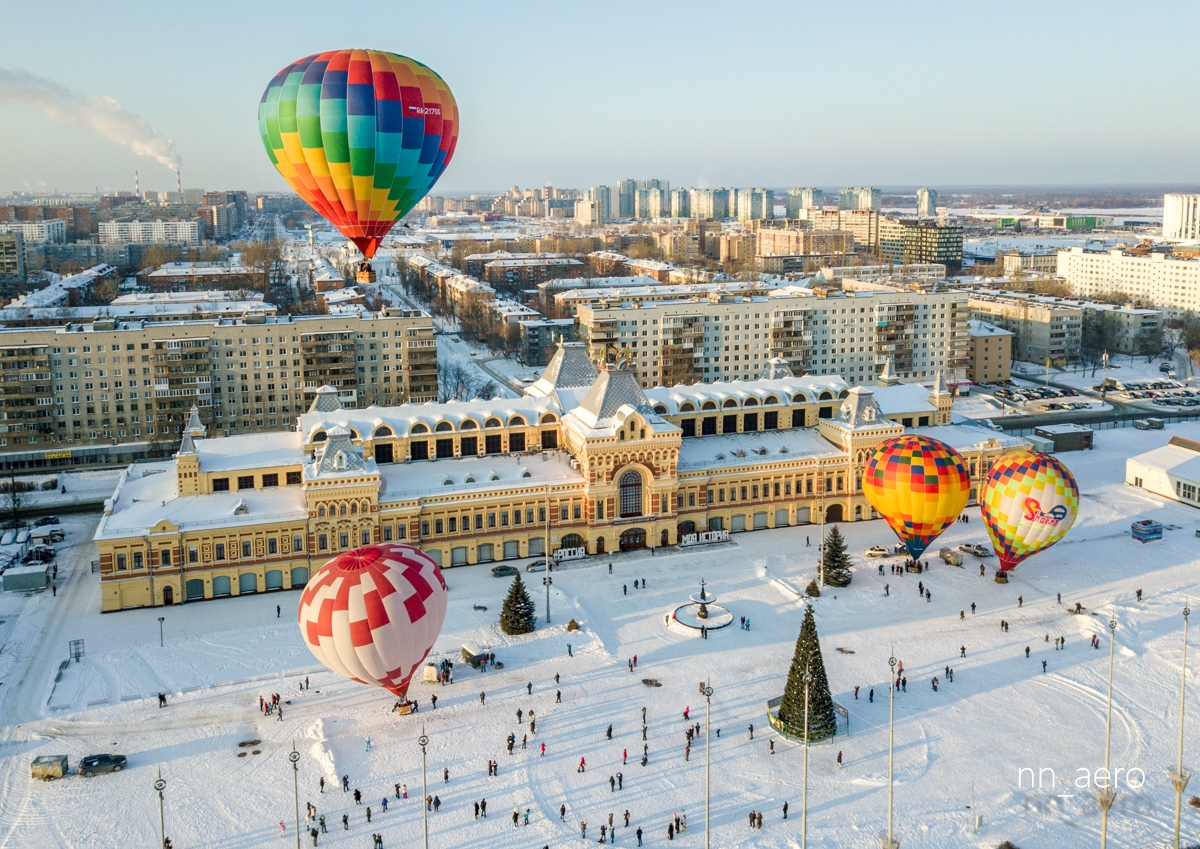 В Нижнем Новгороде на Рождество пройдёт фестиваль воздушных шаров
