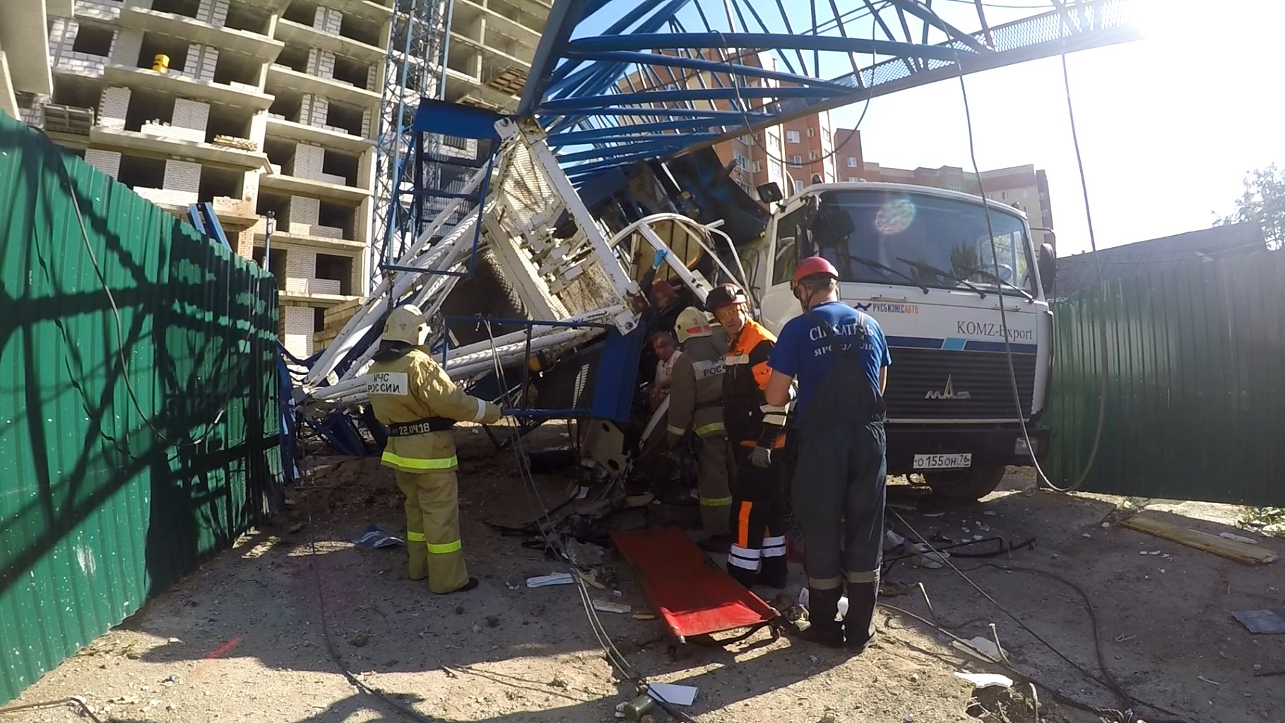 крановщик расстрелял