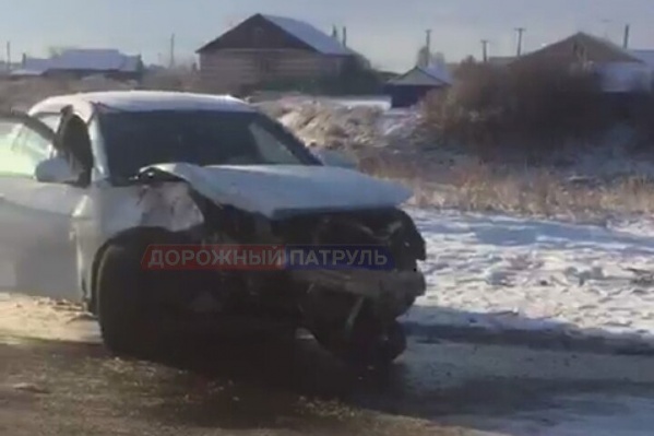 Авария произошла на встречке Авария произошла на встречке