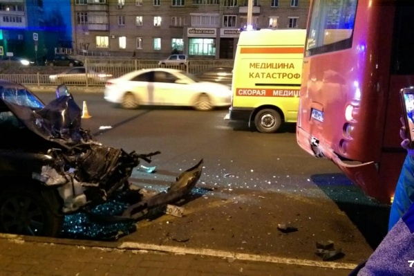 Авария случилась 23 ноября рядом с улицей Гагарина Авария случилась 23 ноября рядом с улицей Гагарина