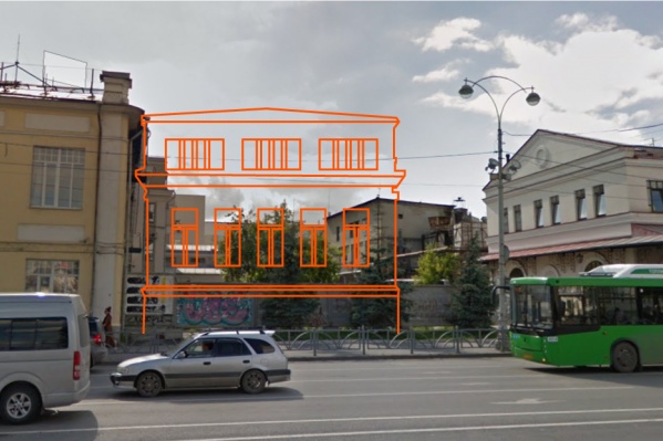 За бетонным забором, на котором постоянно появляются граффити, должны построить новое здание За бетонным забором, на котором постоянно появляются граффити, должны построить новое здание 