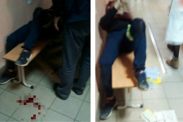 Нападавший целился в живот, но попал в ногу Нападавший целился в живот, но попал в ногу