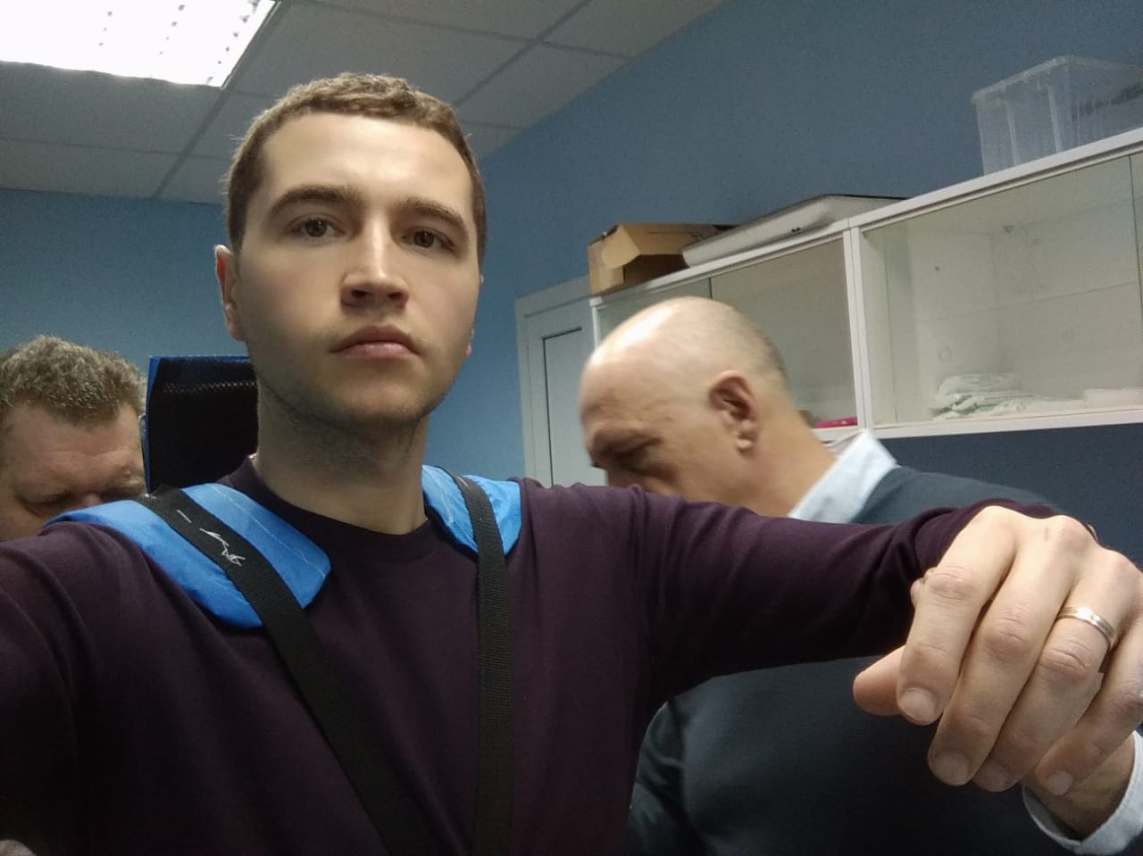 Уцелевшему в смертельном ДТП врачу Алексею Соловьеву в Волгограде делают экзоскелет