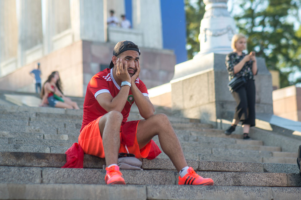 Фан-зона Волгограда вымерла после матча Россия — Испания