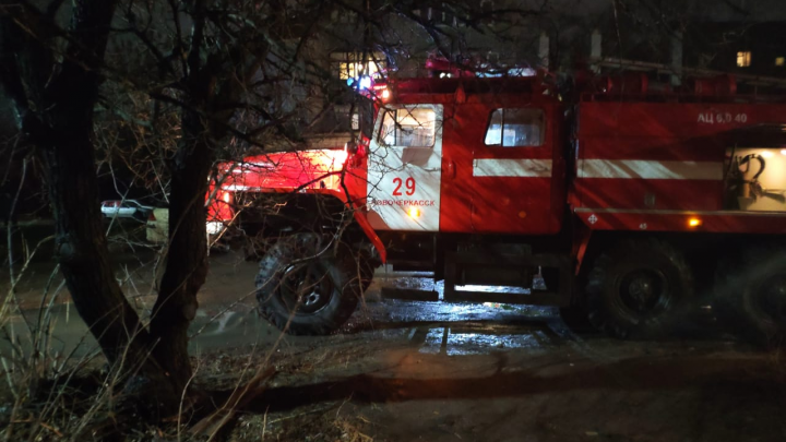В Новочеркасске сгорел частный дом. Погибли два человека
