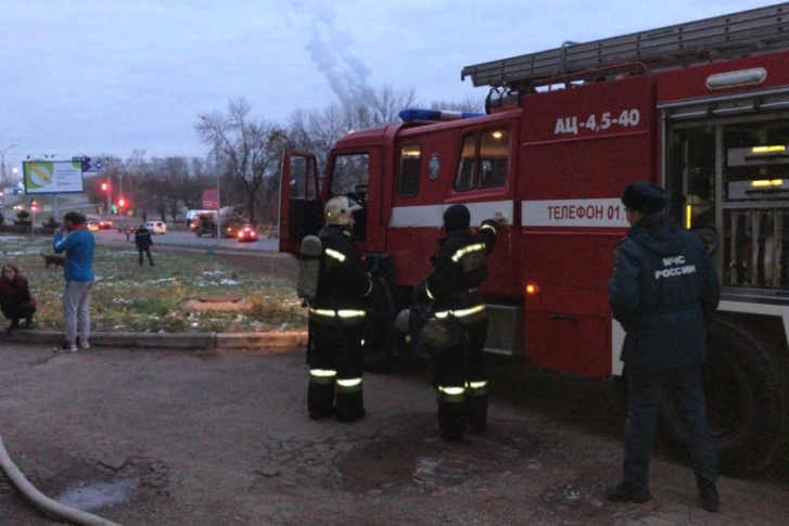 В пожаре никто не пострадал В пожаре никто не пострадал