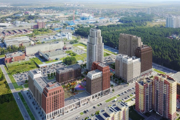 Самым высоким зданием квартала и всего Ленинского района станет 34-этажная Башня Самым высоким зданием квартала и всего Ленинского района станет 34-этажная Башня 