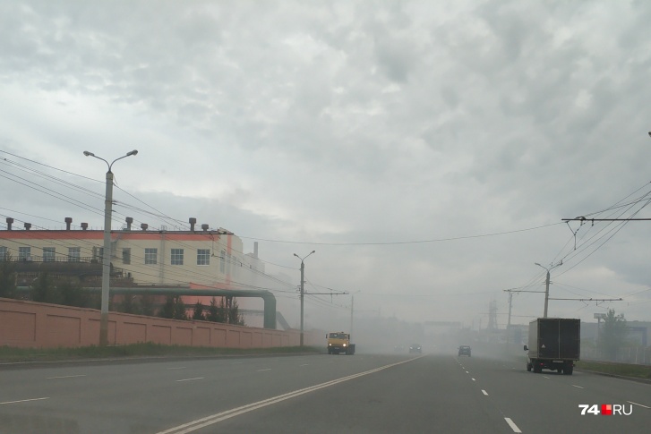 Такую картину автомобилисты на Свердловском тракте наблюдали сегодня утром Такую картину автомобилисты на Свердловском тракте наблюдали сегодня утром
