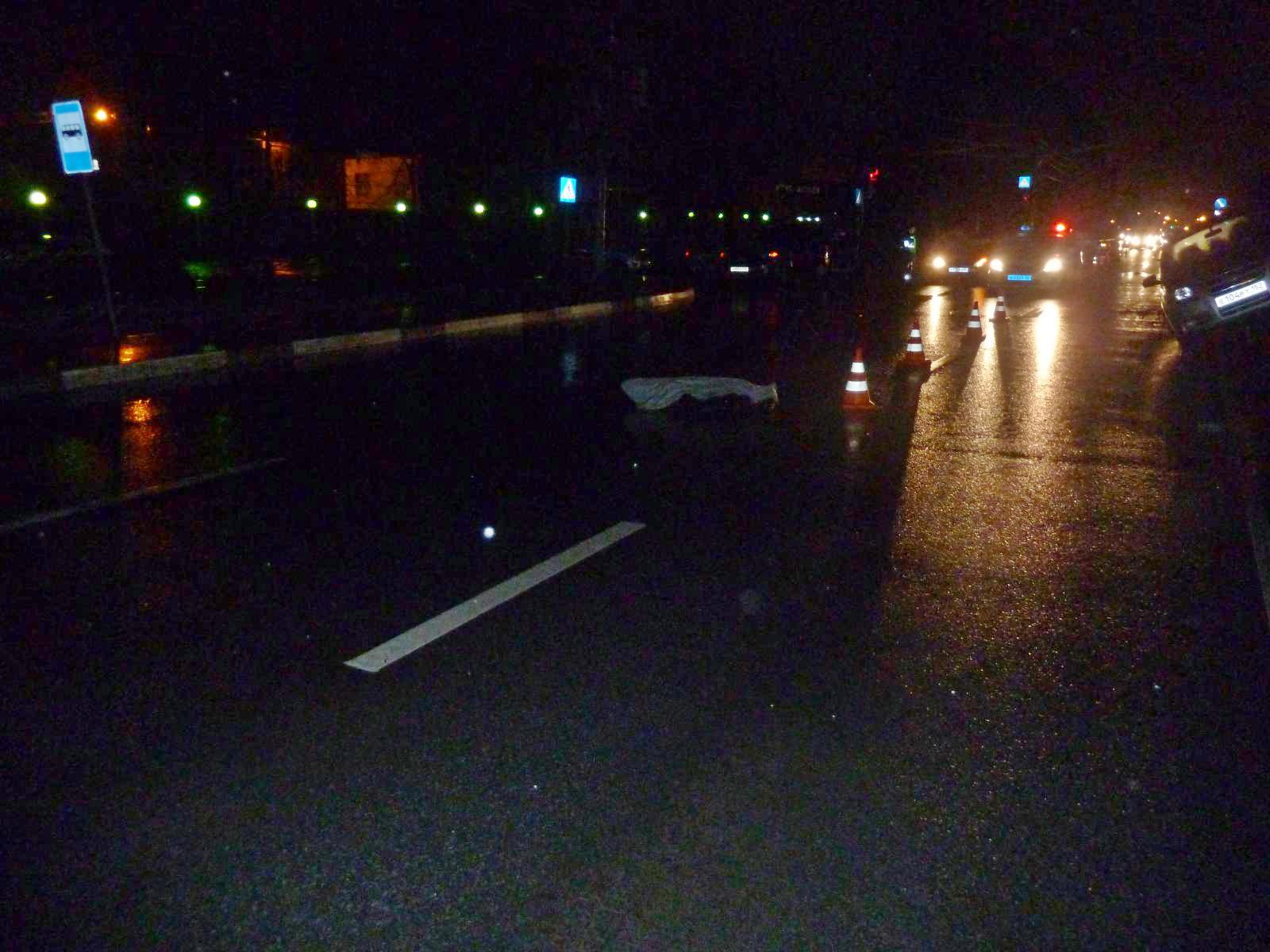 Водитель засмотрелся на ДТП и сбил насмерть пешехода на Новикова-Прибоя