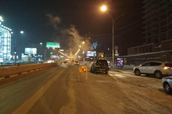 Авария случилась в 23:50 Авария случилась в 23:50