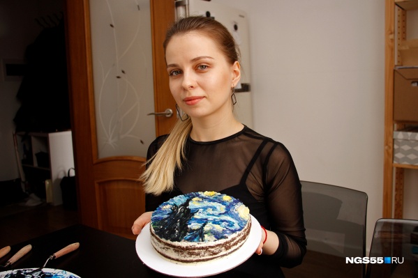 Злата Загаевская получает удовольствие от смешивания красок Злата Загаевская получает удовольствие от смешивания красок