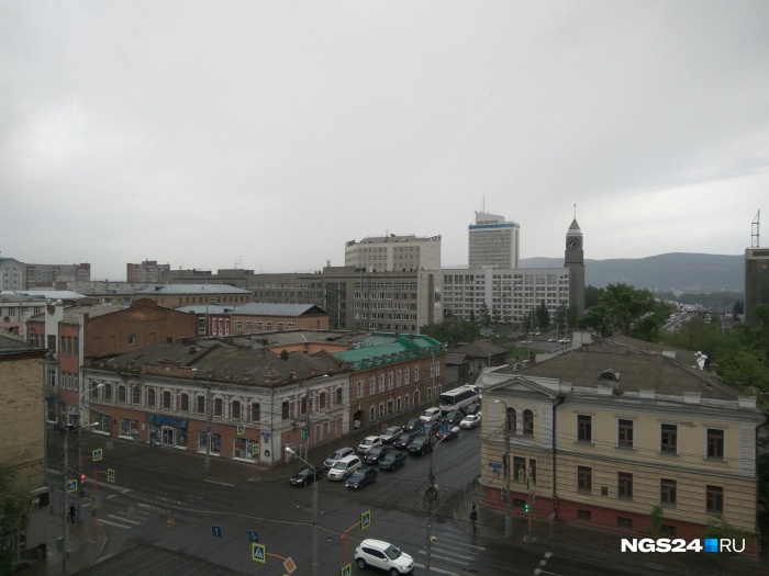 В Красноярске синоптики ожидают дожди и сильный ветер