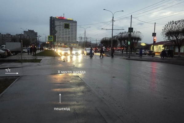 Водитель уехал в сторону Коммунального моста Водитель уехал в сторону Коммунального моста