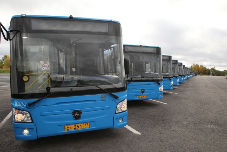 В Архангельск автобусы прибыли в сентябре этого года
