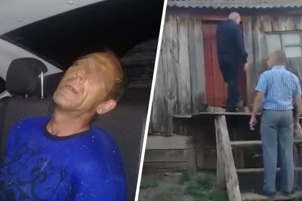 Полицейские выбивали дверь злоумышленника Полицейские выбивали дверь злоумышленника