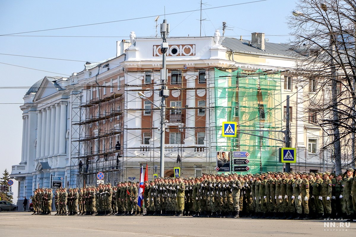 Рассказываем, какие дороги и когда перекроют в Нижнем Новгороде во время репетиции Парада Победы