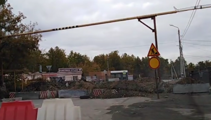 Пока по временной схеме: власти открывают дорогу-дублёр на выезд из Челябинска