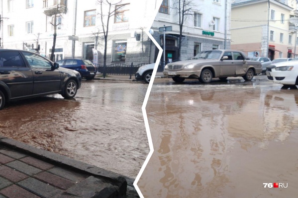 В мэрии и водоканале пока не могут сказать, что произошло на Депутатской улице В мэрии и водоканале пока не могут сказать, что произошло на Депутатской улице
