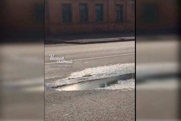 В скором времени здесь может появиться яма В скором времени здесь может появиться яма