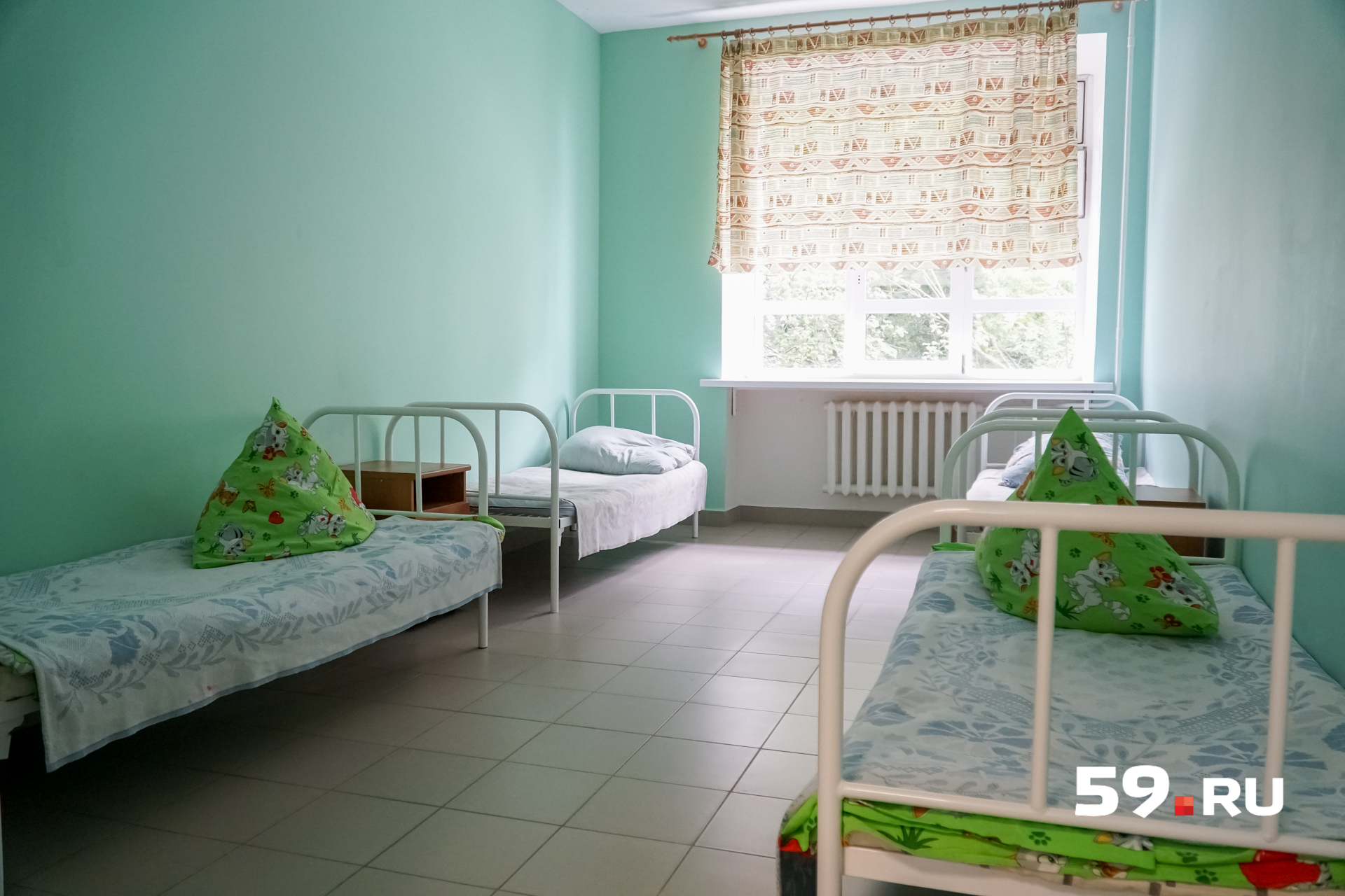 В самих палатах новые кровати и чистое постельное белье<br> В самих палатах новые кровати и чистое постельное белье<br>
