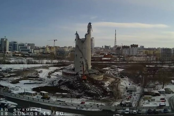 Телебашню взорвали 24 марта 2018 года. Тогда мнение горожан не учитывалось Телебашню взорвали 24 марта 2018 года. Тогда мнение горожан не учитывалось