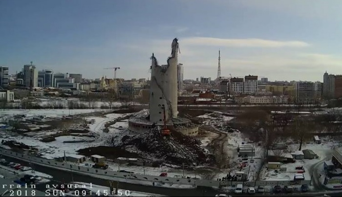Телебашню взорвали 24 марта 2018 года. Тогда мнение горожан не учитывалось Телебашню взорвали 24 марта 2018 года. Тогда мнение горожан не учитывалось